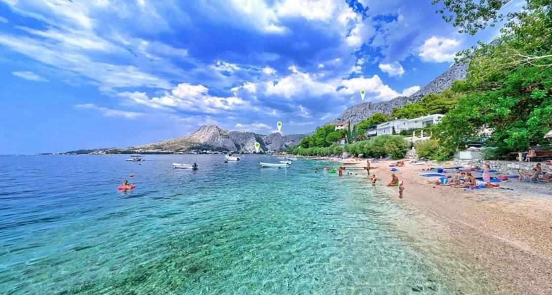 Ferienwohnung Apartman *Sanja* Omiš Exterior foto